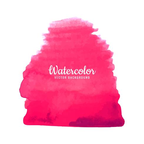 moderne roze aquarel achtergrond vector