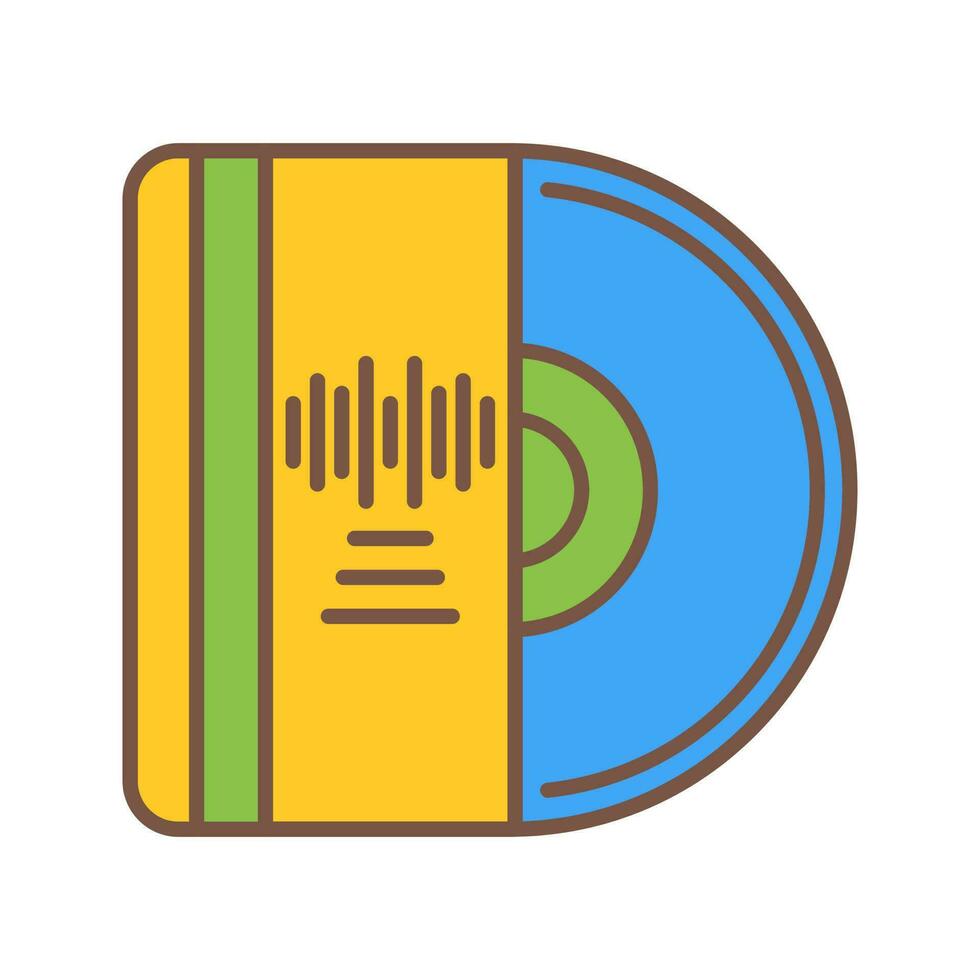 vinyl vector icoon