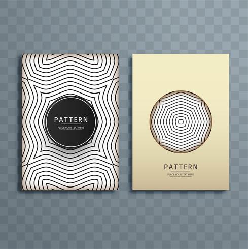 Abstracte creatieve het ontwerpillustratie van de patroonbrochure vector