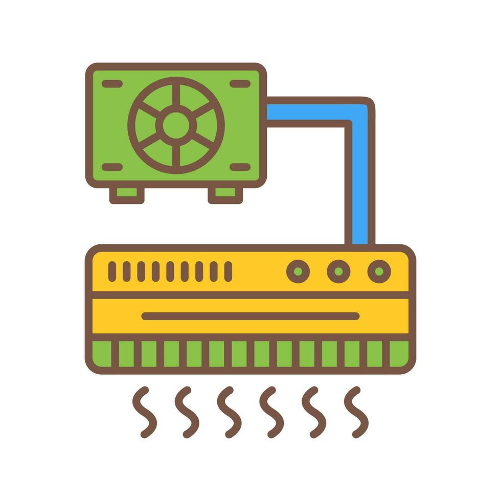 airconditioner vector pictogram