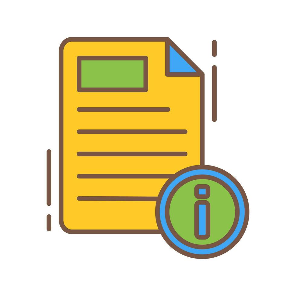 document vector pictogram