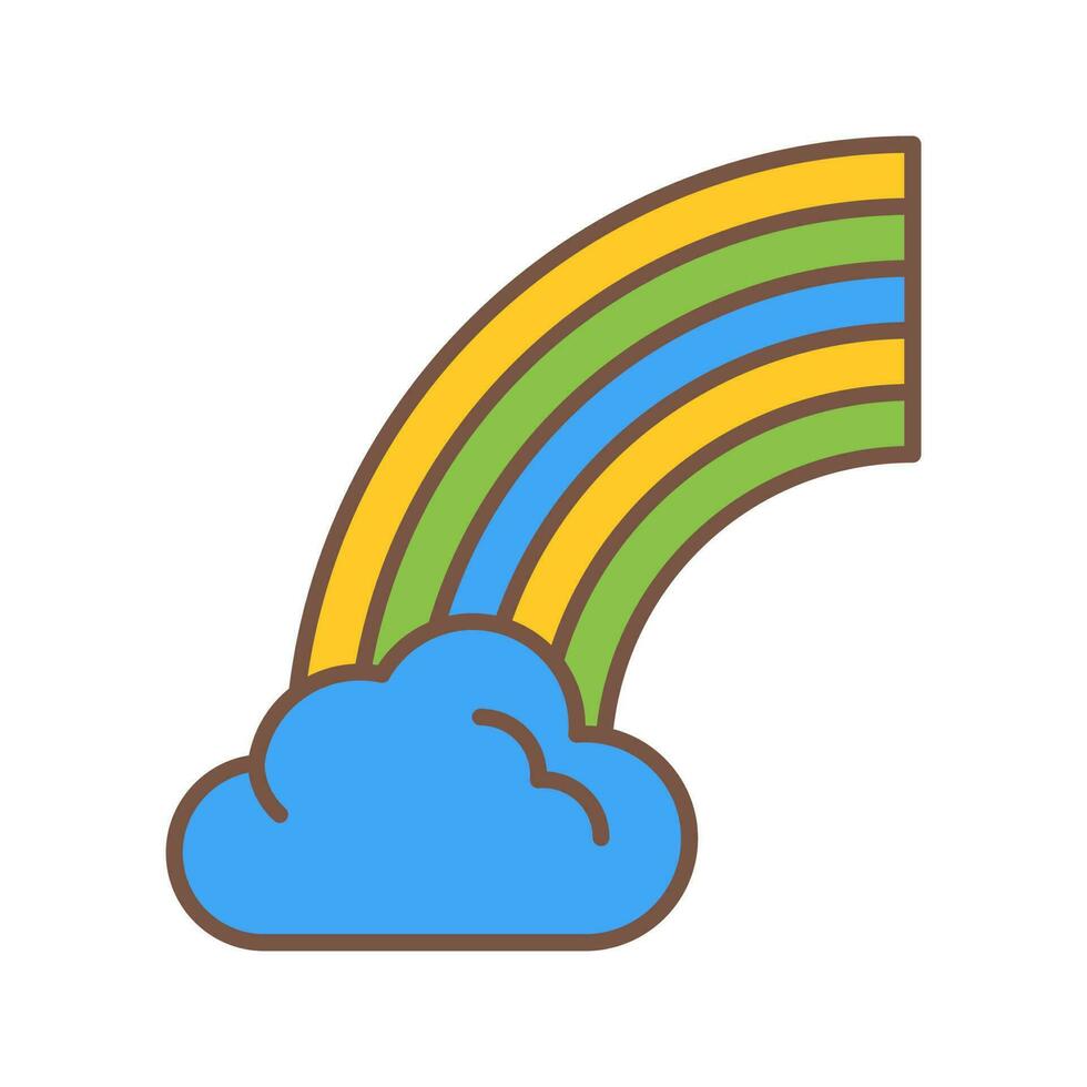 regenboog vector icoon