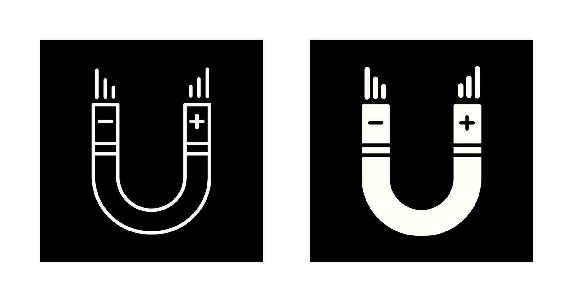 magneet vector pictogram