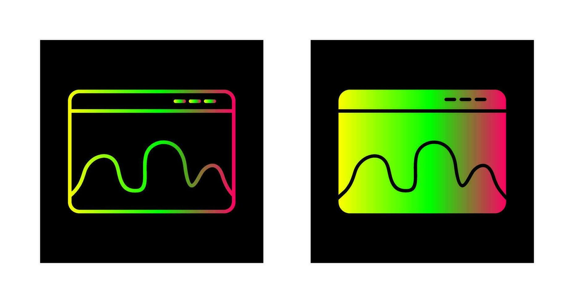 webpagina statistieken vector icoon