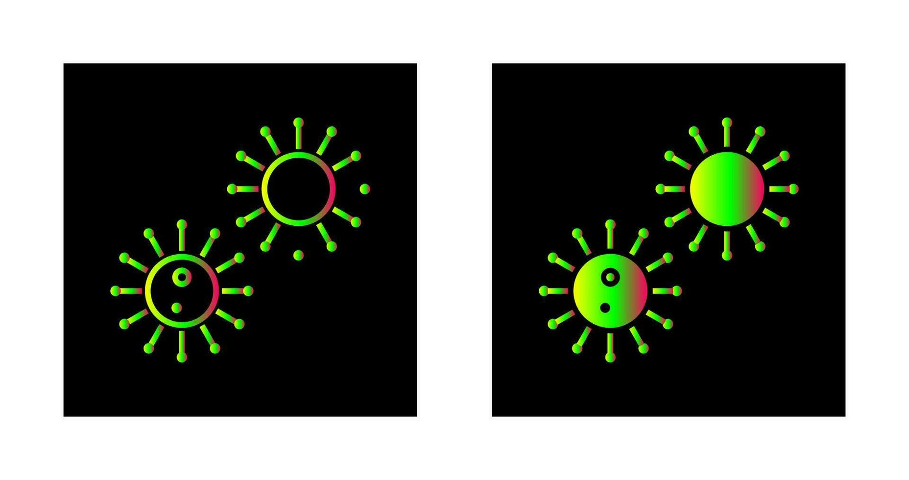 uniek virus vector icoon