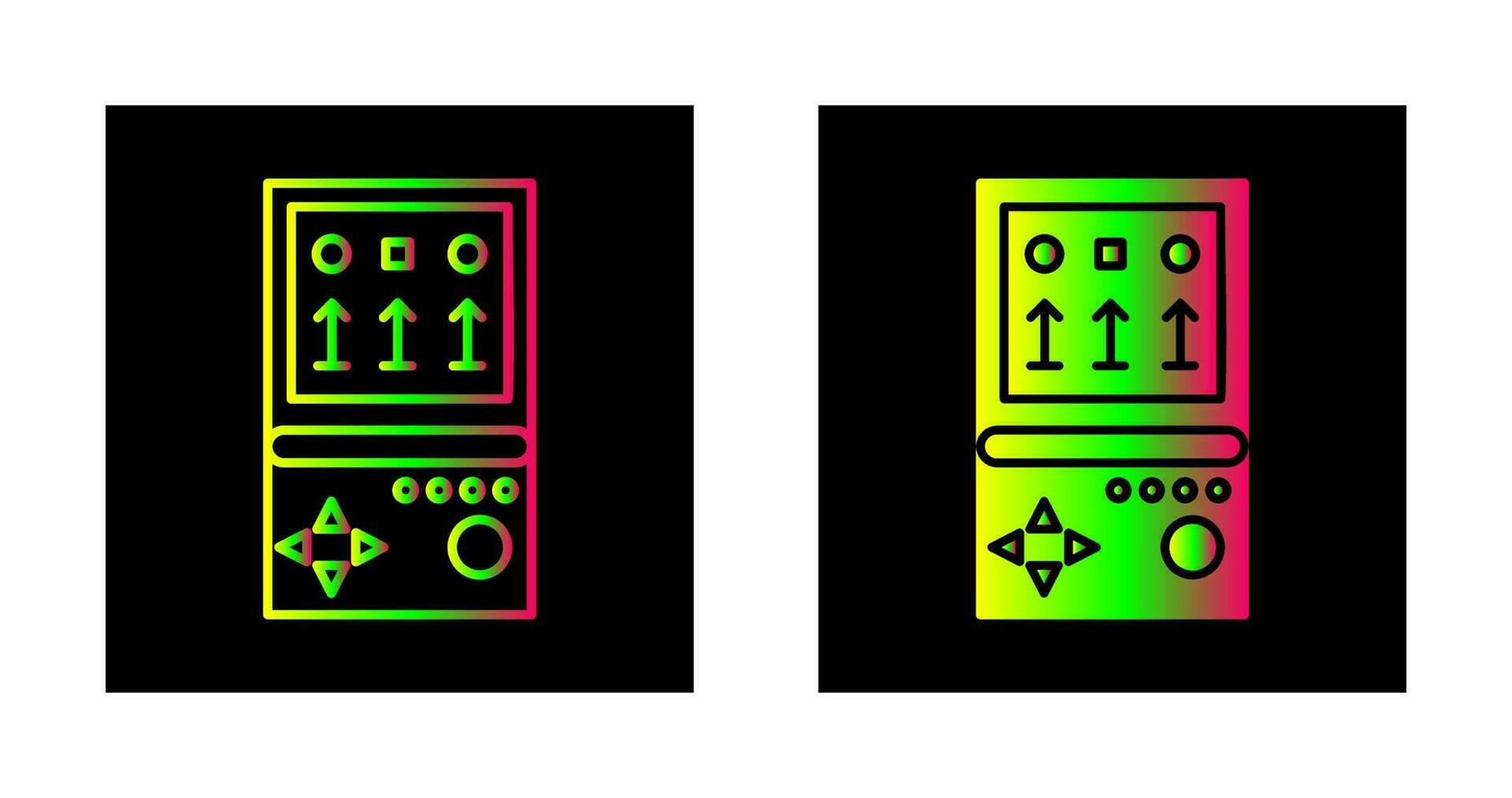 uniek steen spel vector icoon