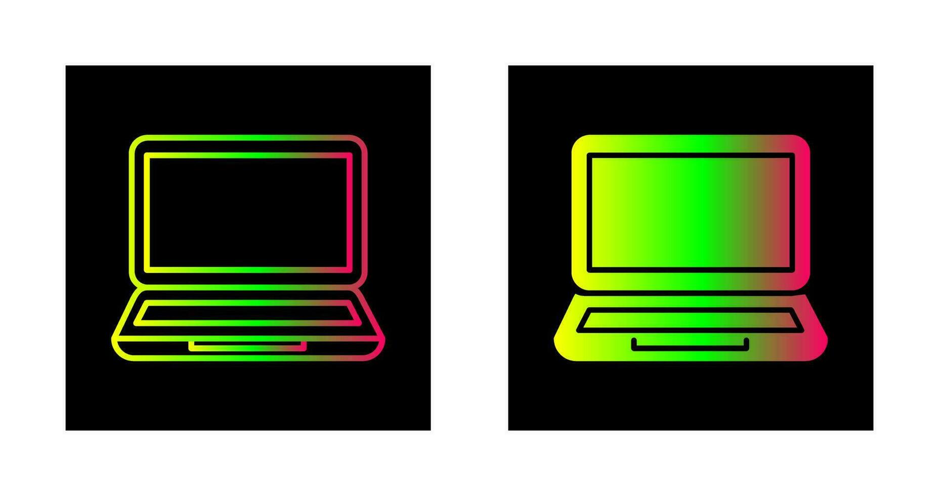 laptop vector pictogram