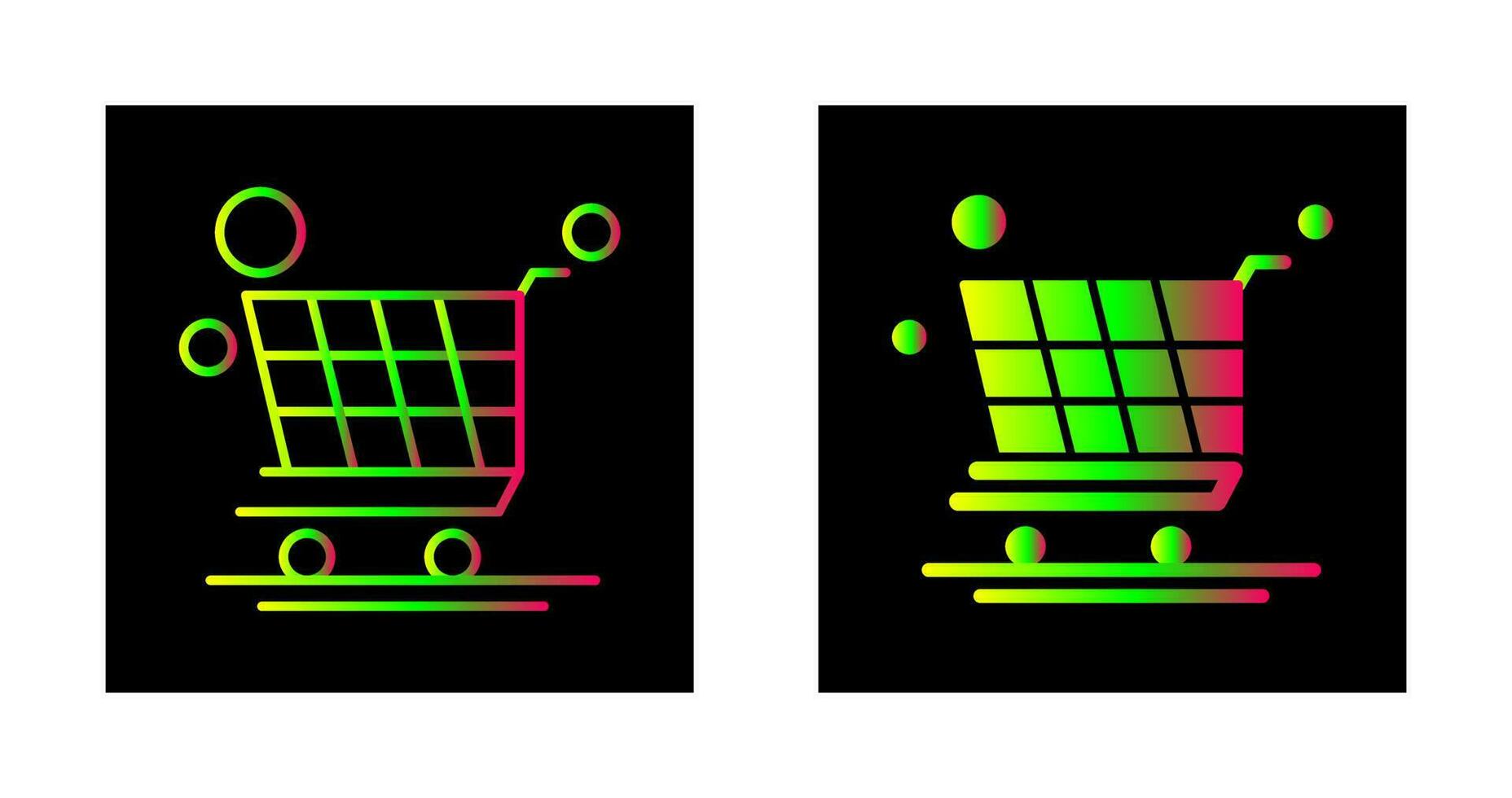 trolley vector pictogram vector