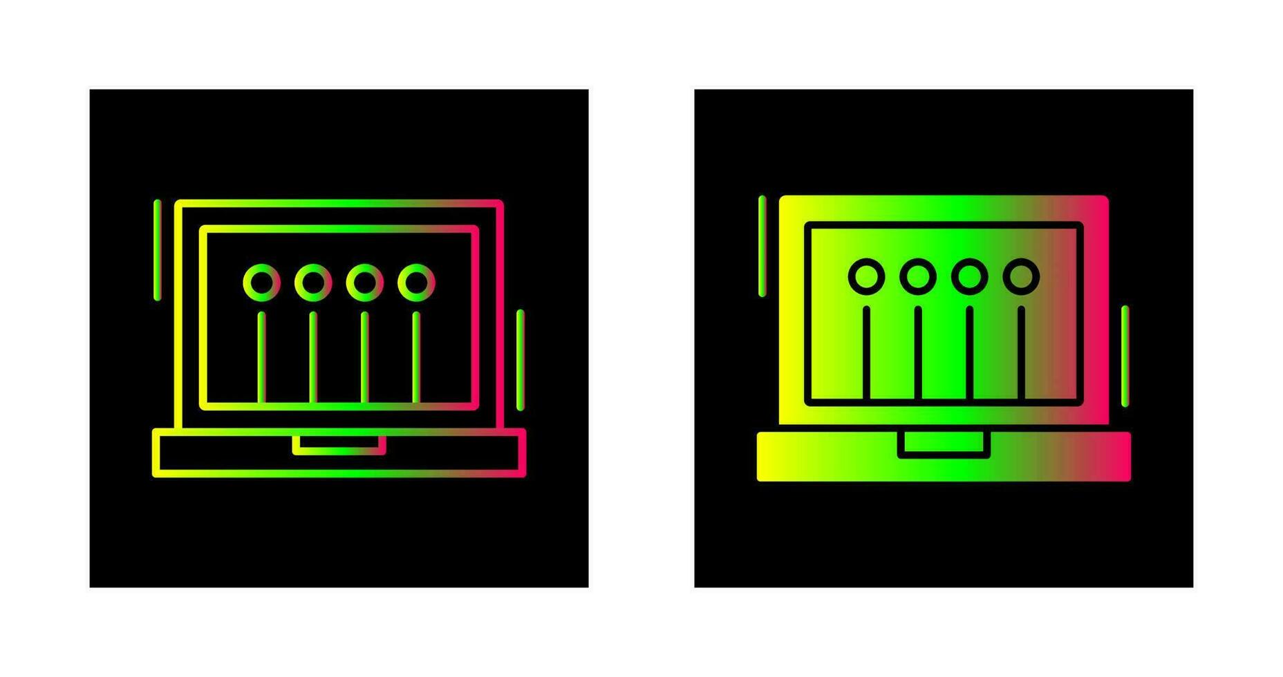 laptop vector pictogram