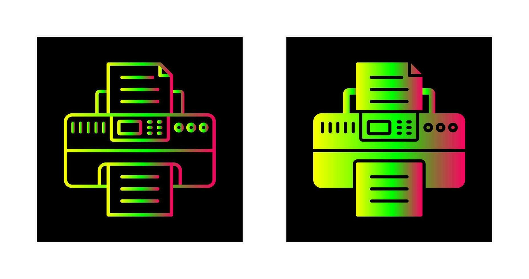 printer vector pictogram