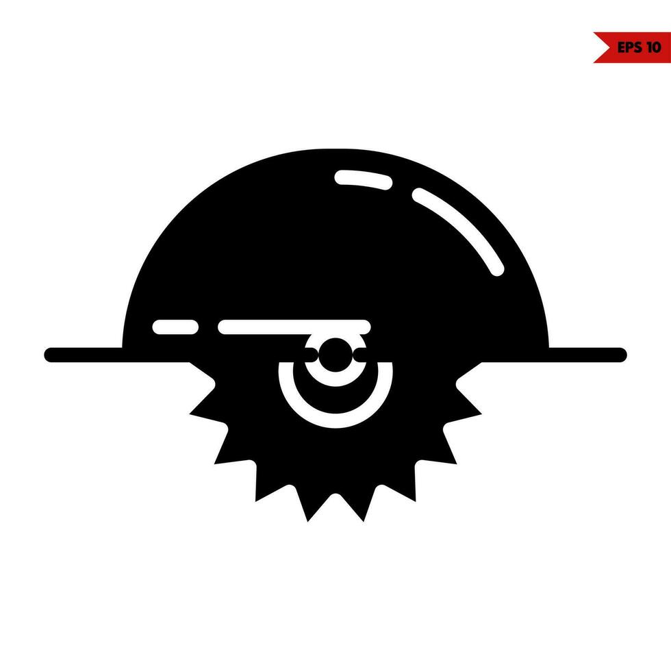 zag glyph-pictogram vector