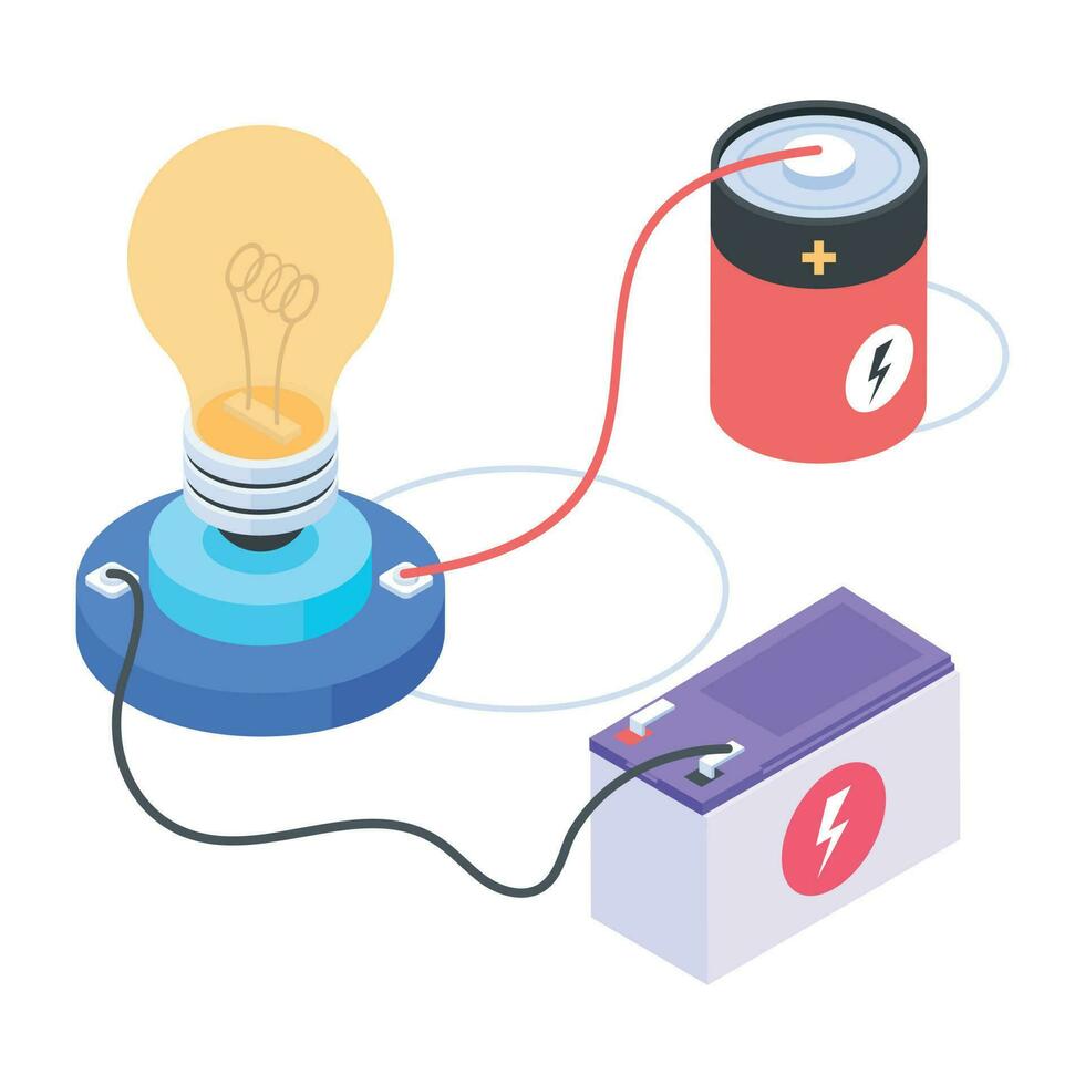 een isometrische icoon van multimeter meting vector