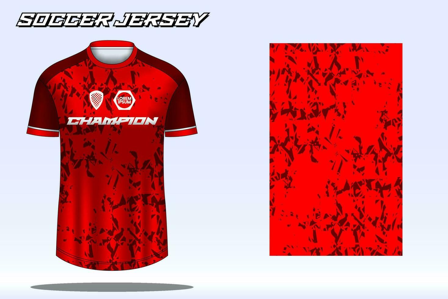 voetbal Jersey sport t-shirt ontwerp mockup voor Amerikaans voetbal club vector