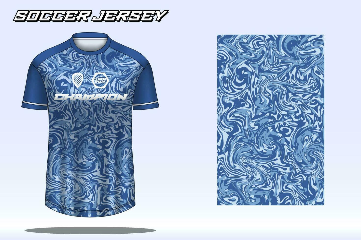 voetbal Jersey sport t-shirt ontwerp mockup voor Amerikaans voetbal club vector