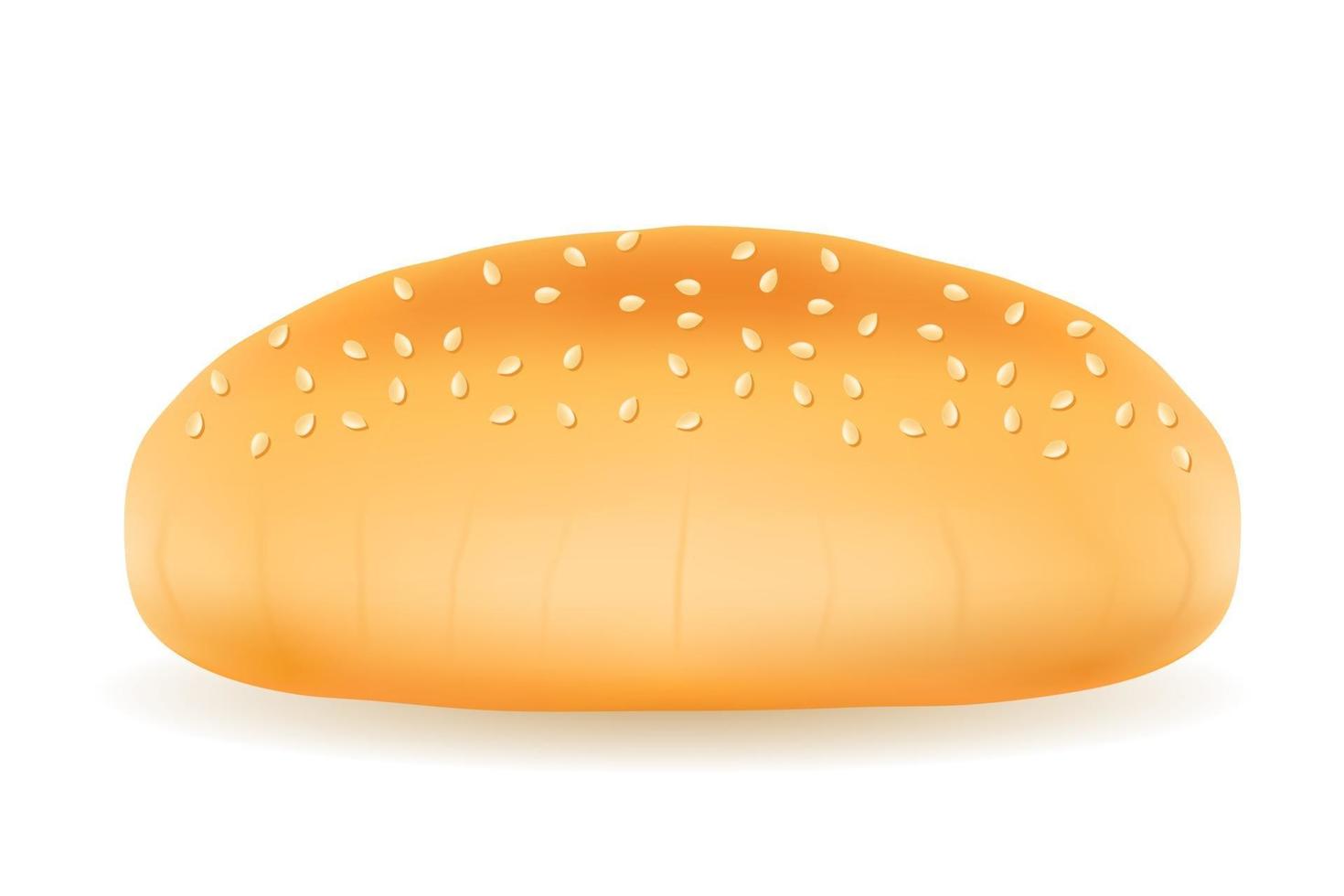 klassieke hamburger met vlees hakken tomaat ui en kaas in een broodje voorraad vectorillustratie geïsoleerd op een witte achtergrond vector