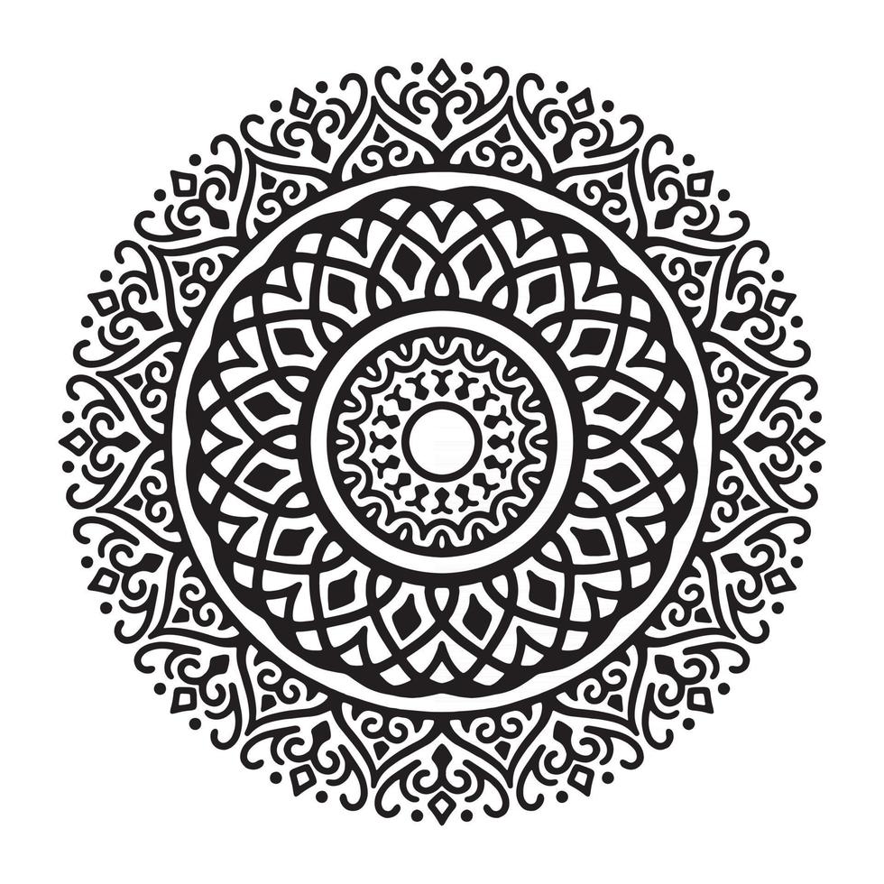 decoratieve mandala ontwerp vector