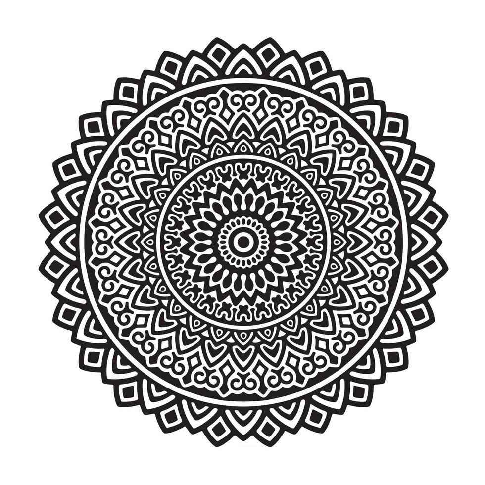 decoratieve mandala ontwerp vector