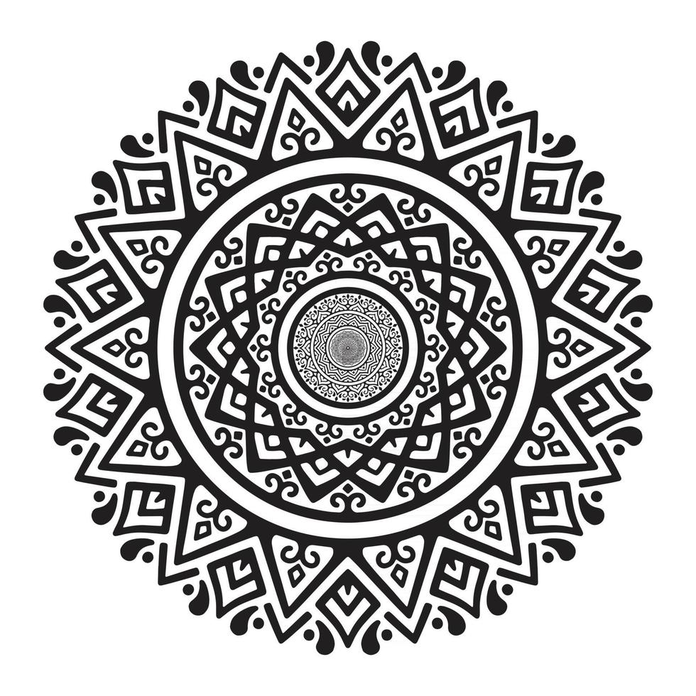 decoratieve mandala ontwerp vector