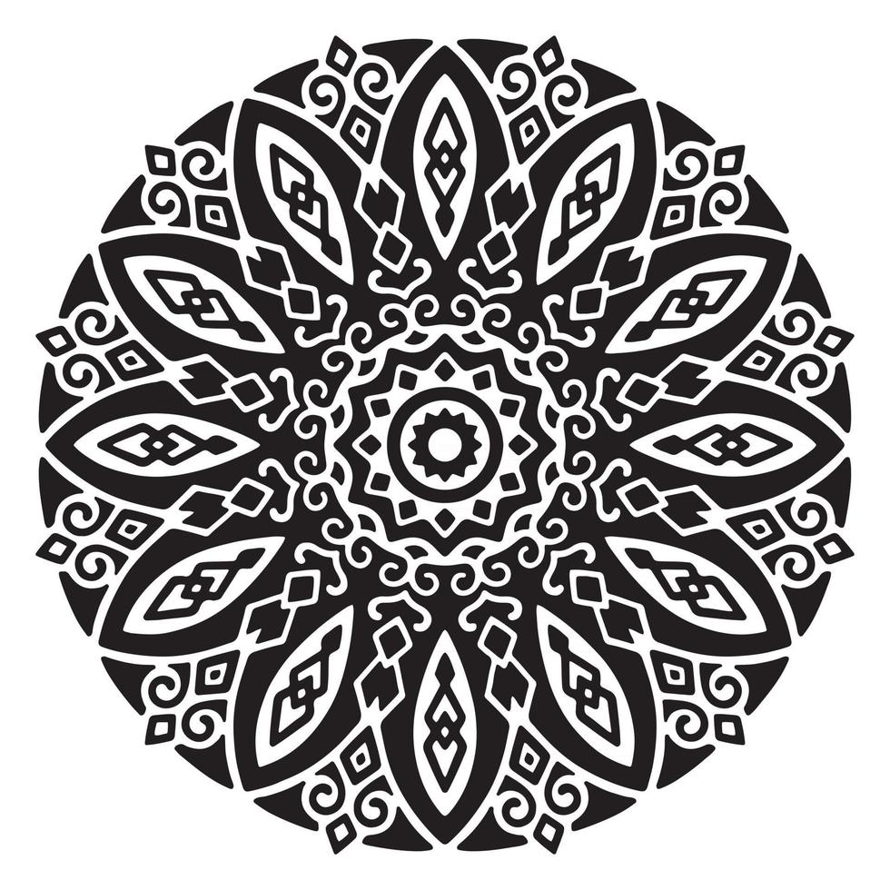 decoratieve mandala ontwerp vector