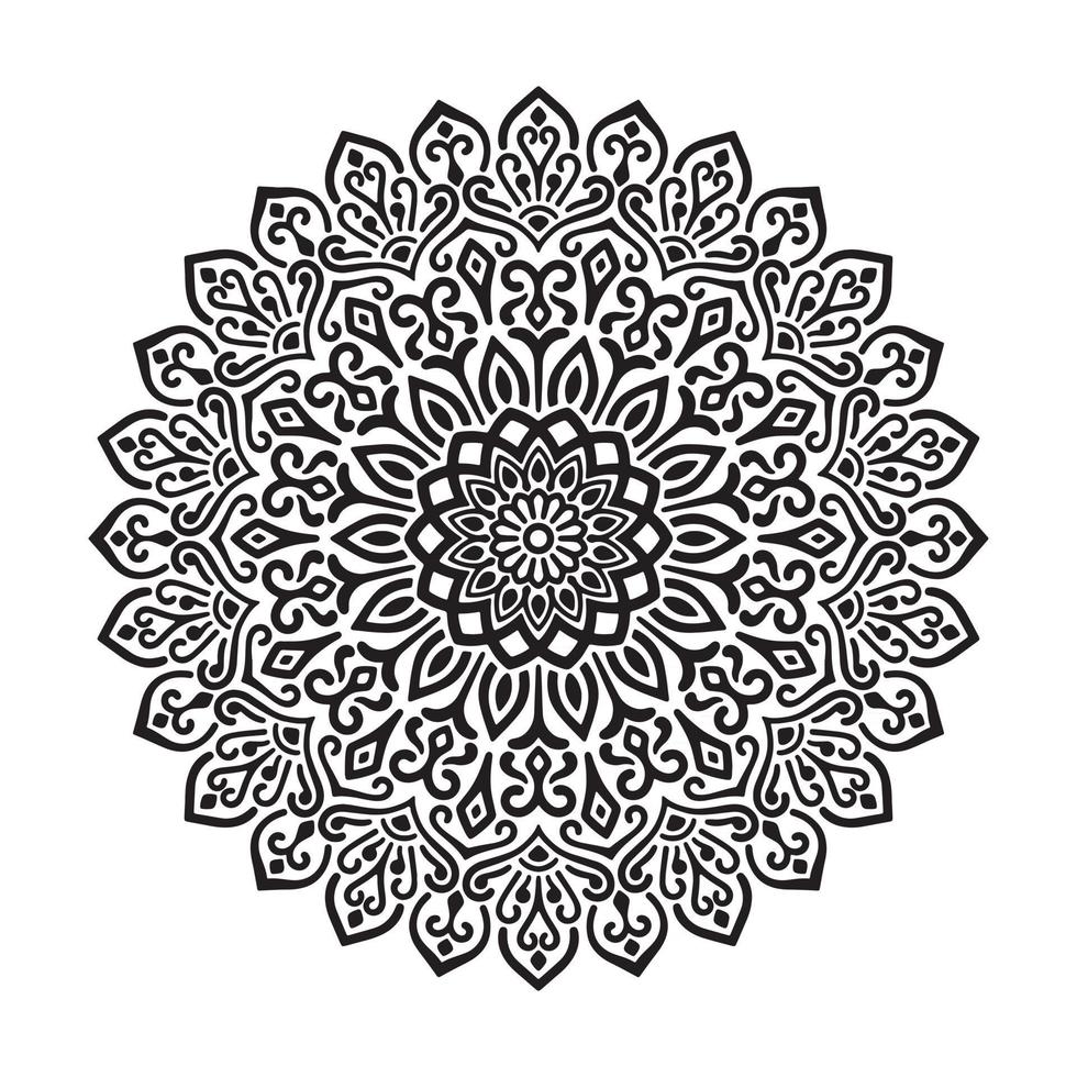 decoratieve mandala ontwerp vector