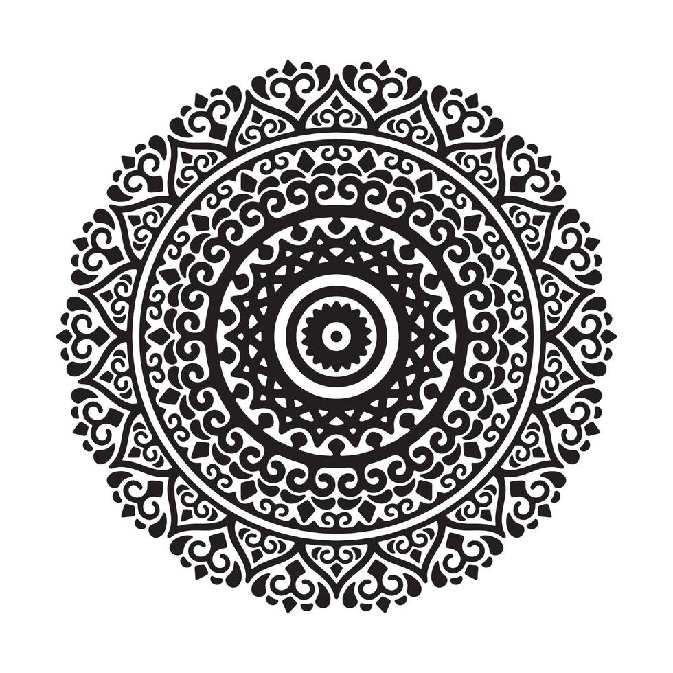 decoratieve mandala ontwerp vector