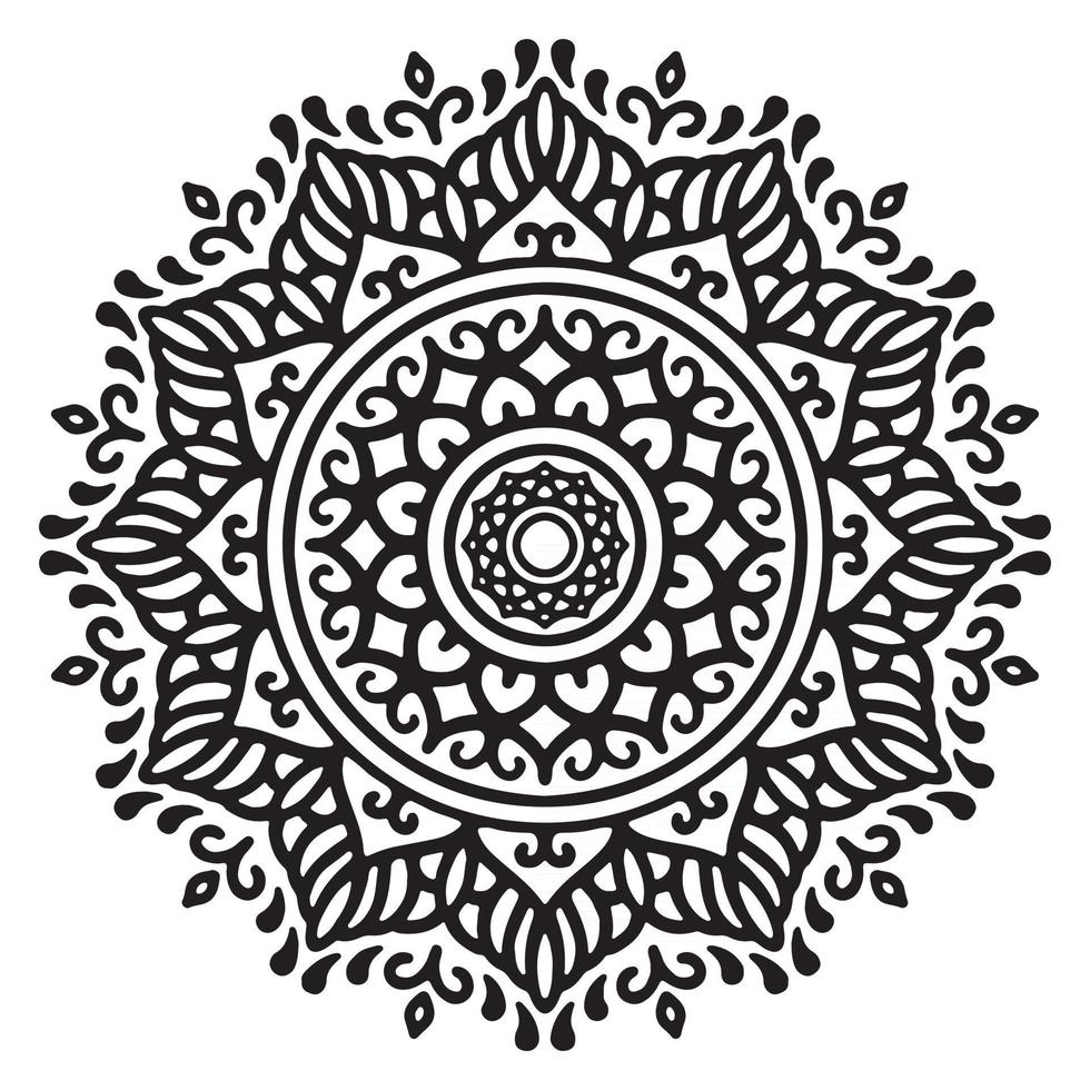 decoratieve mandala ontwerp vector