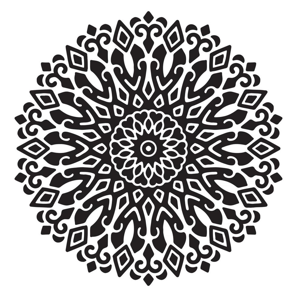 decoratieve mandala ontwerp vector