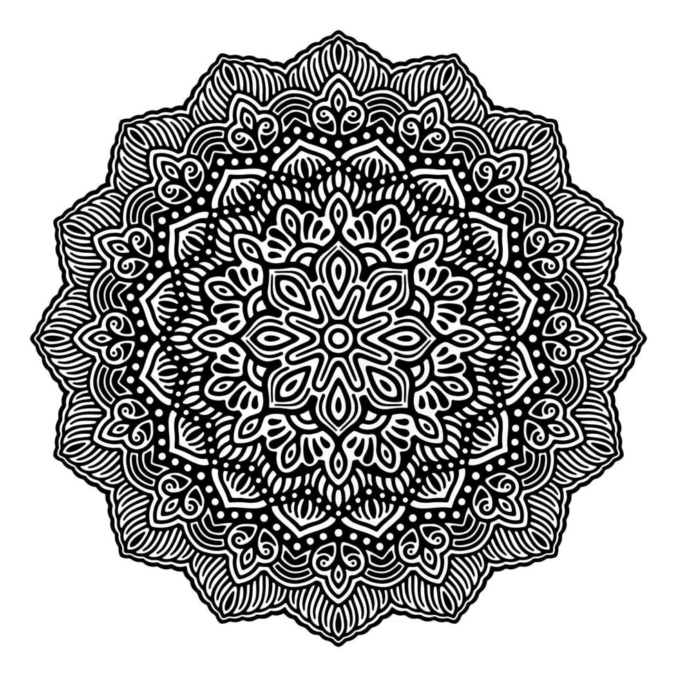 decoratieve mandala ontwerp vector