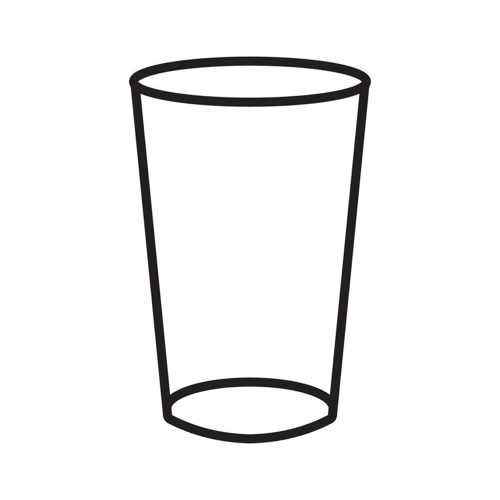 drinken glas icoon vector