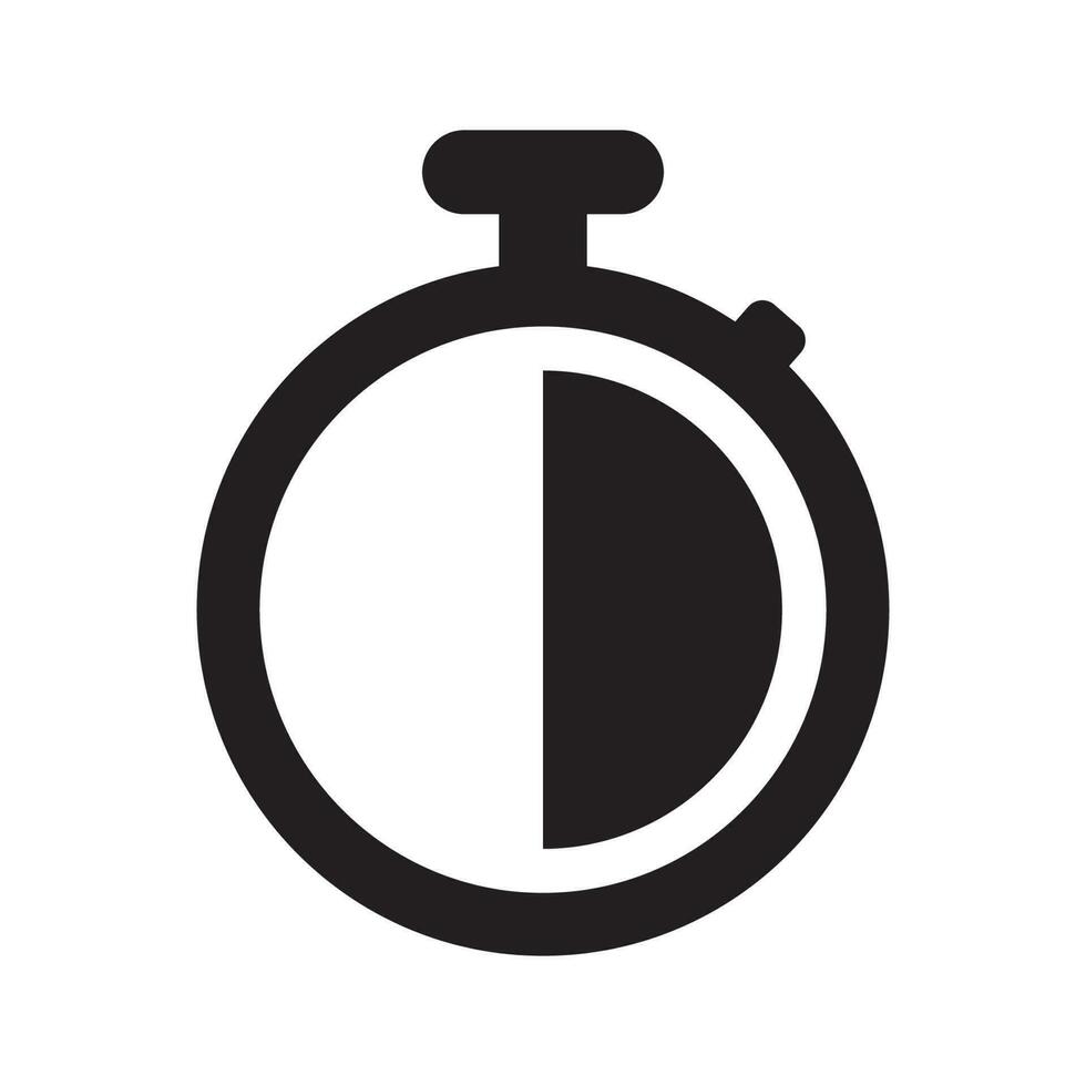 stopwatch icoon vector