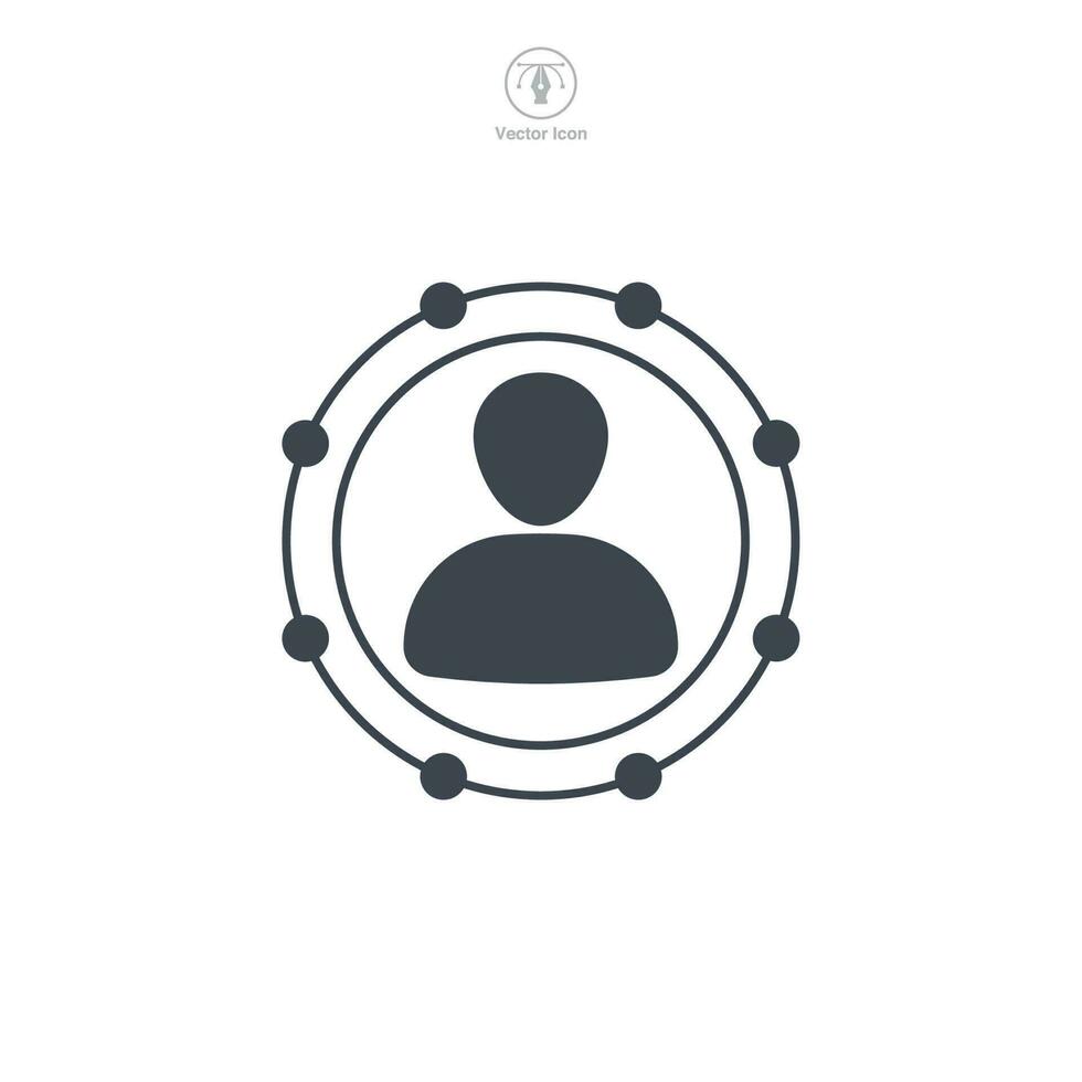 workflow icoon symbool sjabloon voor grafisch en web ontwerp verzameling logo vector illustratie