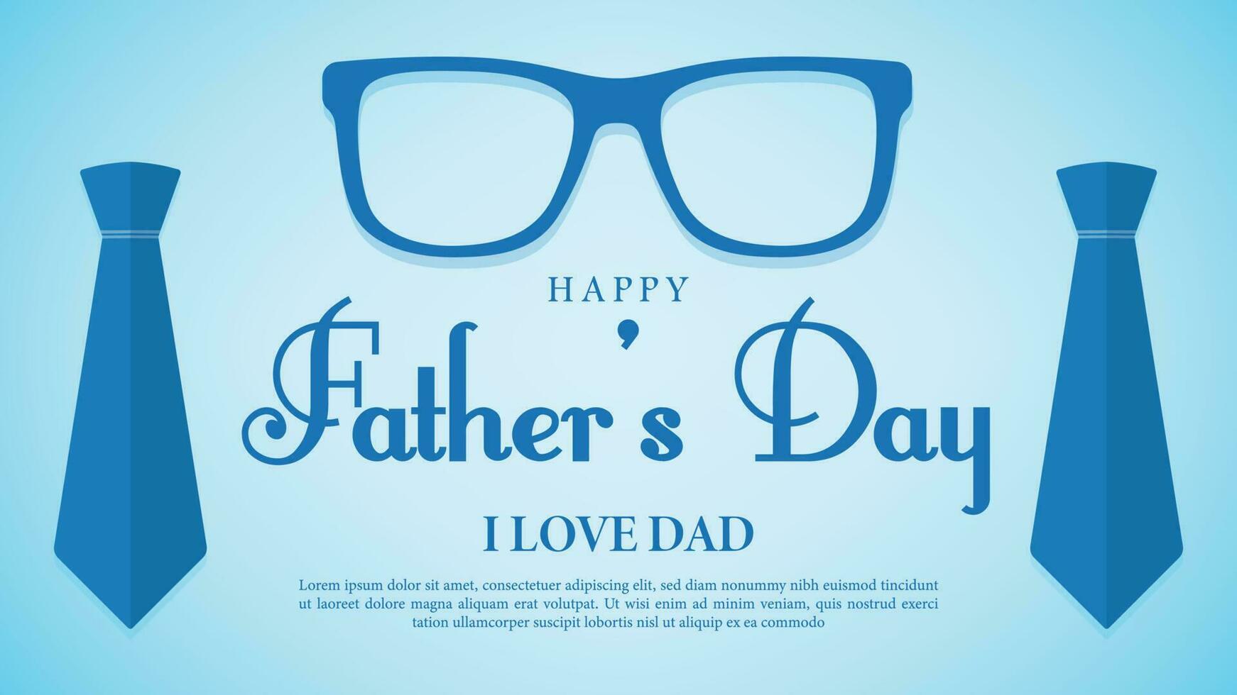 gelukkig vaders dag schoonschrift groet kaart. vaders dag vector belettering achtergrond
