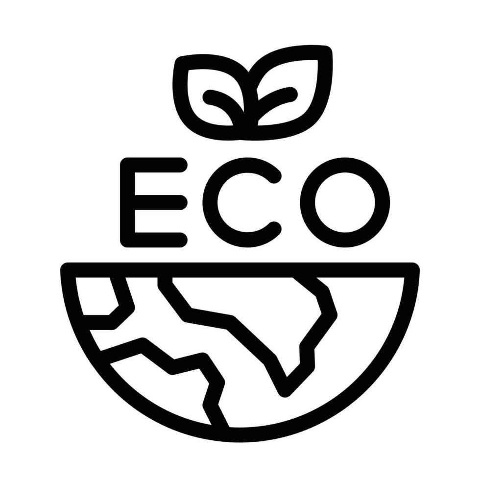 eco icoon , opslaan wereld , aarde eco vector