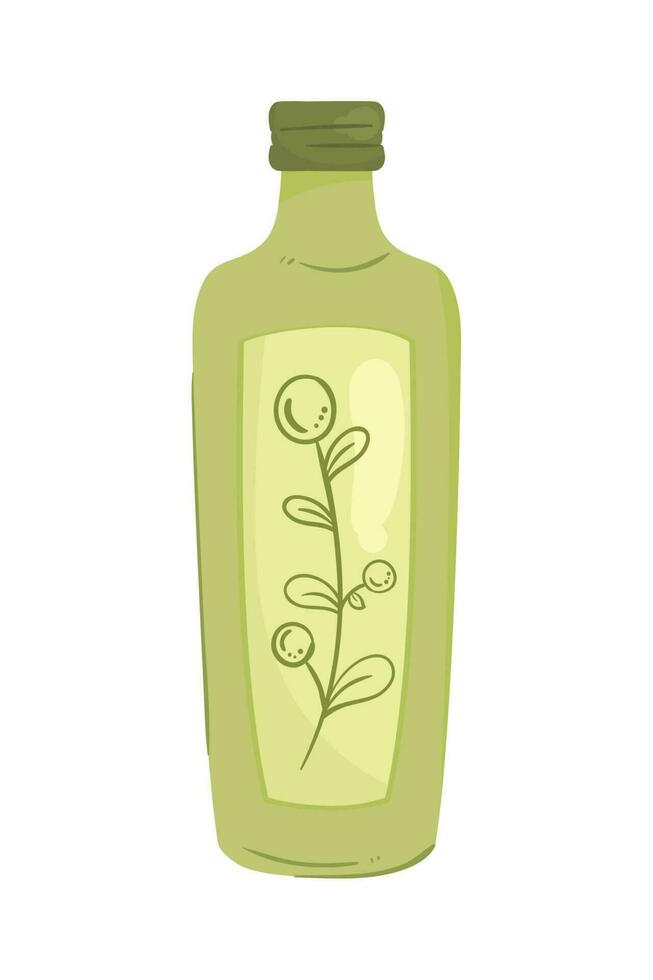 olijf- olie fles Product icoon vector