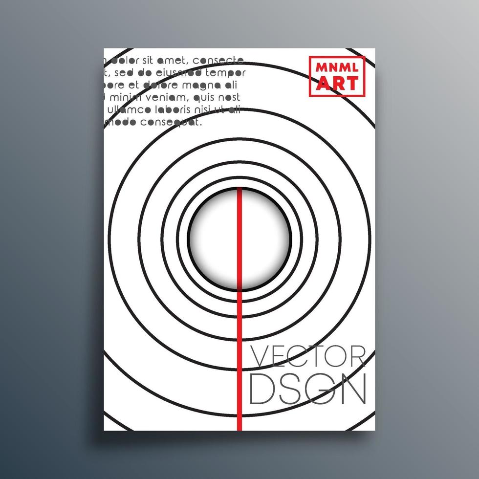 radiale cirkels patroon voor flyer poster brochure dekking achtergrond behang typografie of andere drukproducten vector illustratie