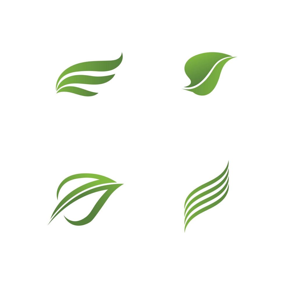 boom blad vector logo ontwerp groen van de natuur ga groen plant logo ontwerp voor het bedrijfsleven