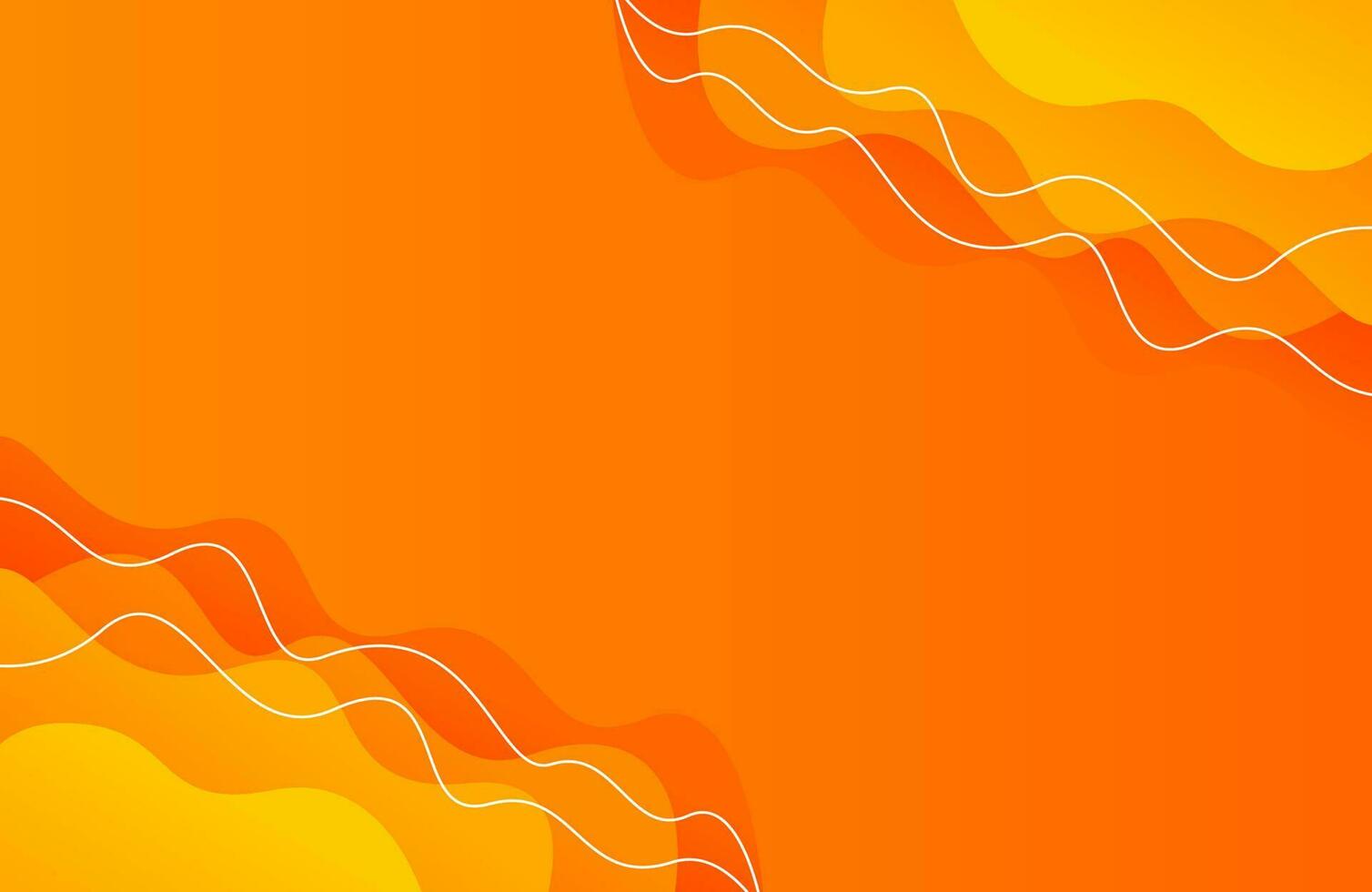 abstracte gradiënt oranje achtergrond vector