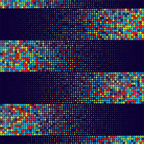 Abstracte kleurrijke punten modieuze vector als achtergrond