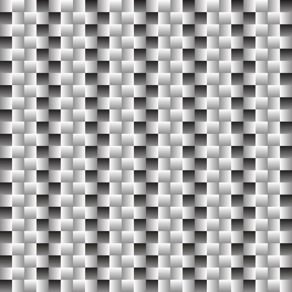 naadloos meetkundig patroon achtergrond in zwart wit vector
