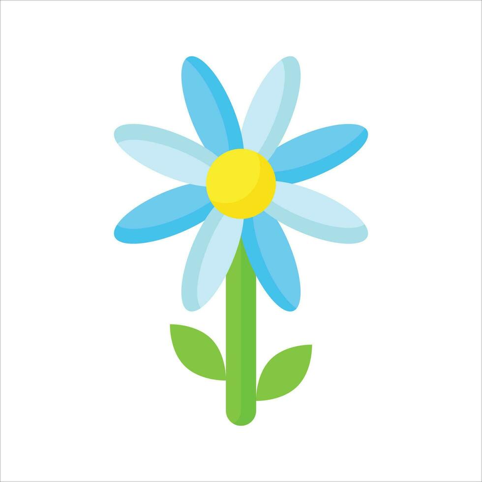 mooi bloemen van kers bloesem in modern stijl, goed ontworpen icoon van bloemen vector