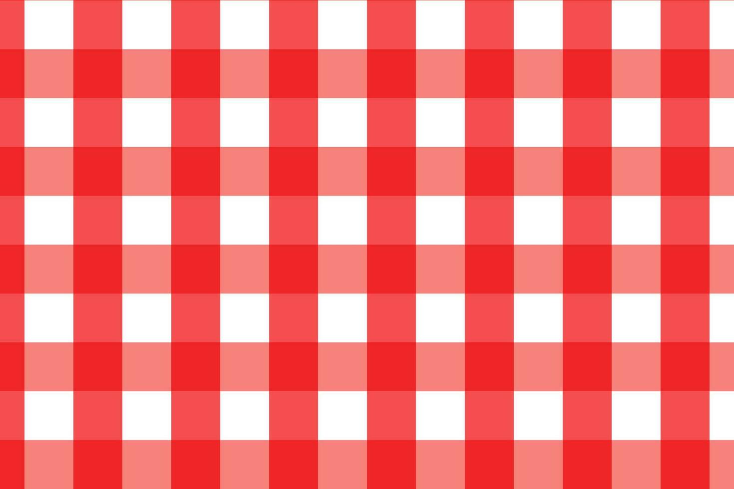 rood en wit katoenen stof plaid kleding stof patroon vector