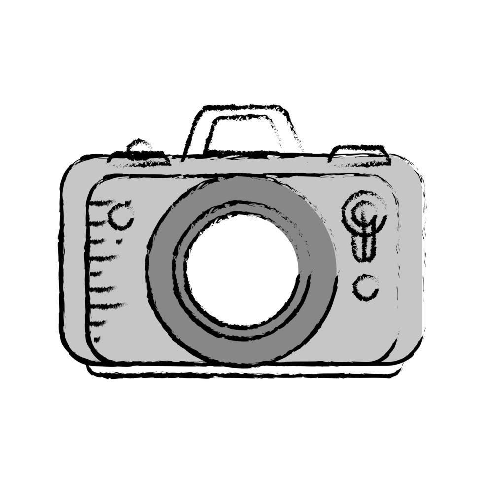 fotografische camera-icoontje vector