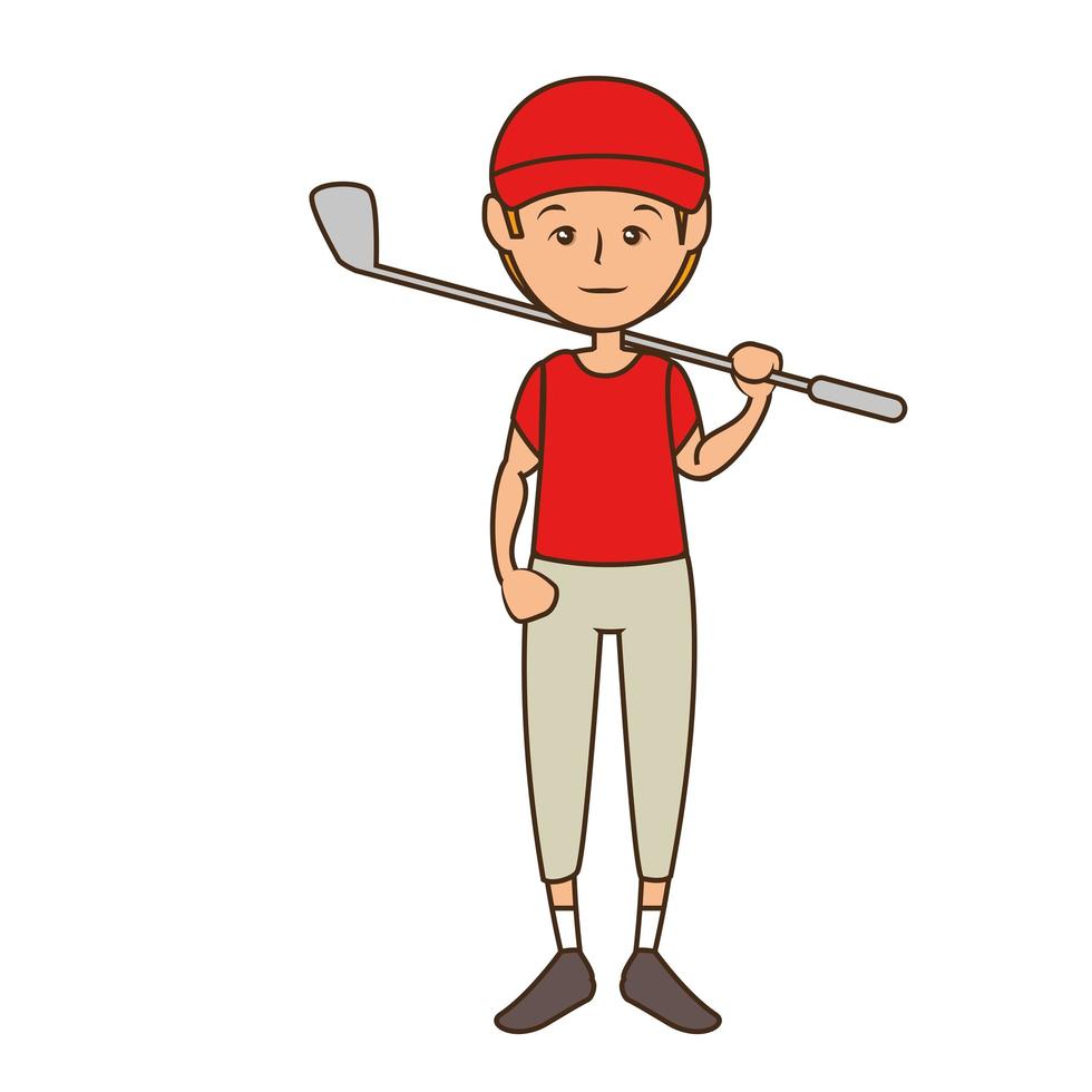 golf sport ontwerp vector