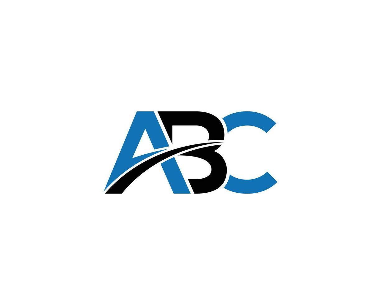 brief abc logo icoon concept vector sjabloon symbool.