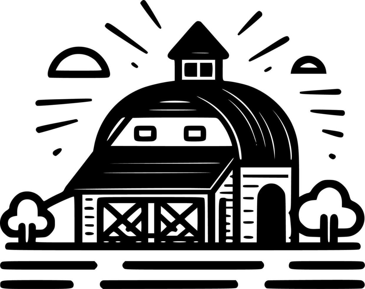 boerderij - hoog kwaliteit vector logo - vector illustratie ideaal voor t-shirt grafisch