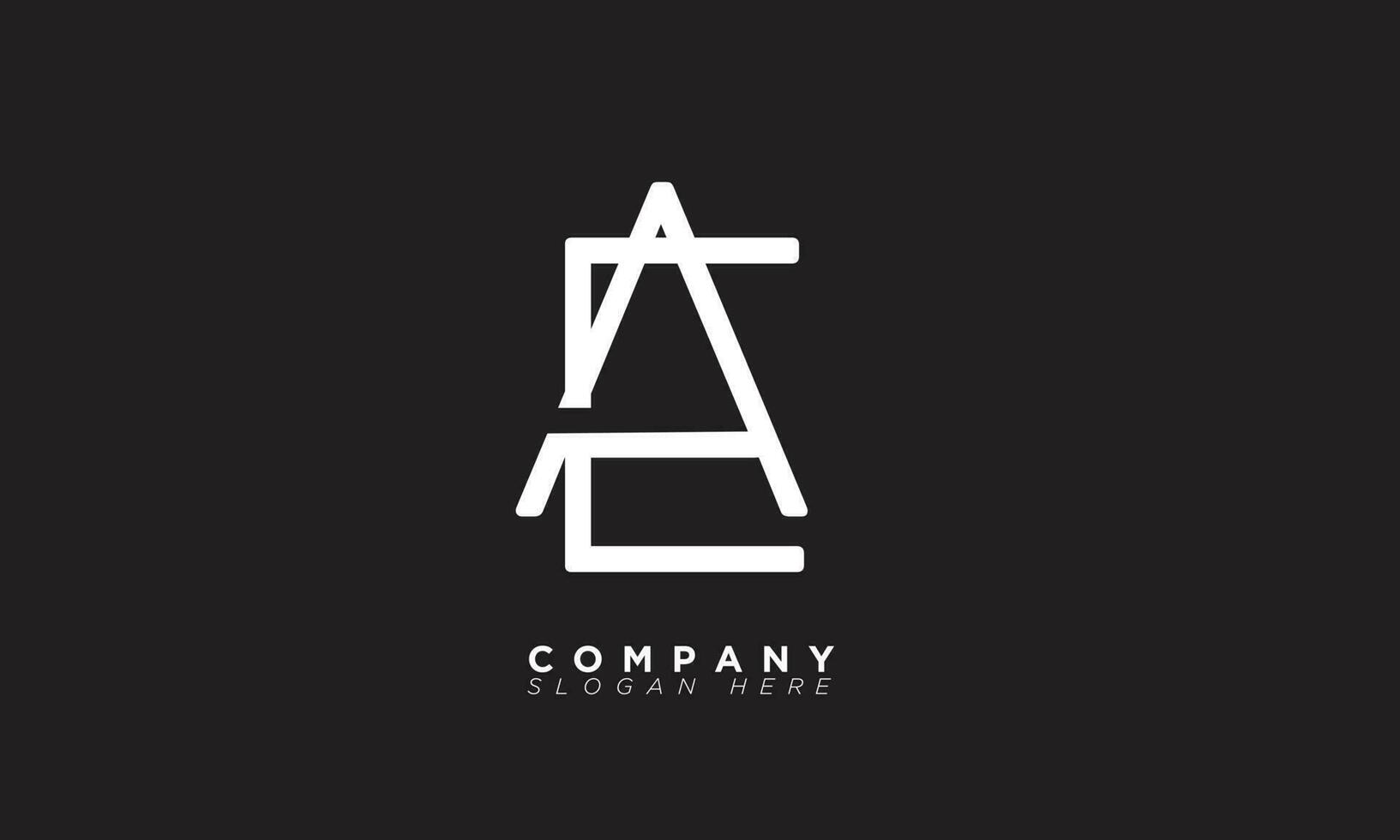 ea alfabet letters initialen monogram logo ae, e en a vector