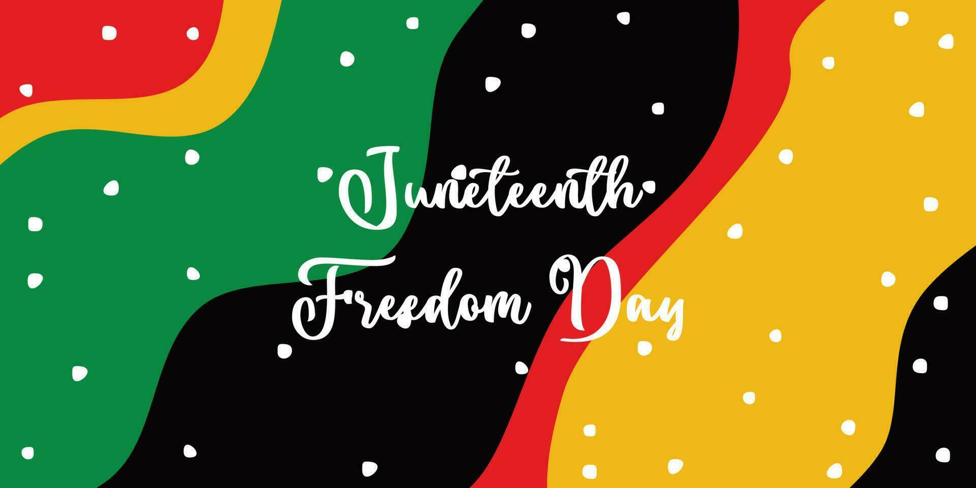 juneteenth thema abstract achtergrond, vrijheid dag, jaar- vakantie. met leeg ruimte voor tekst, vector ontwerp voor banier, groet kaart, poster, sociaal media.