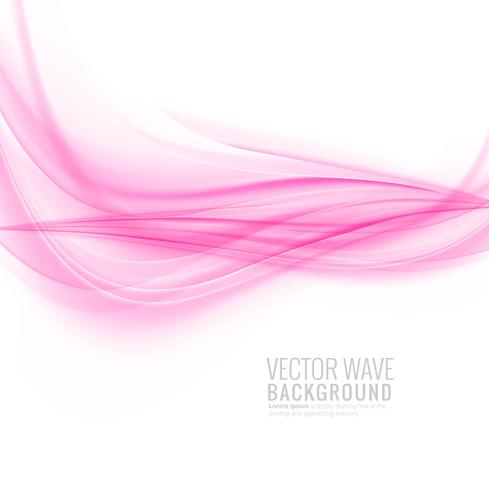 Elegante roze golvende achtergrondvector vector