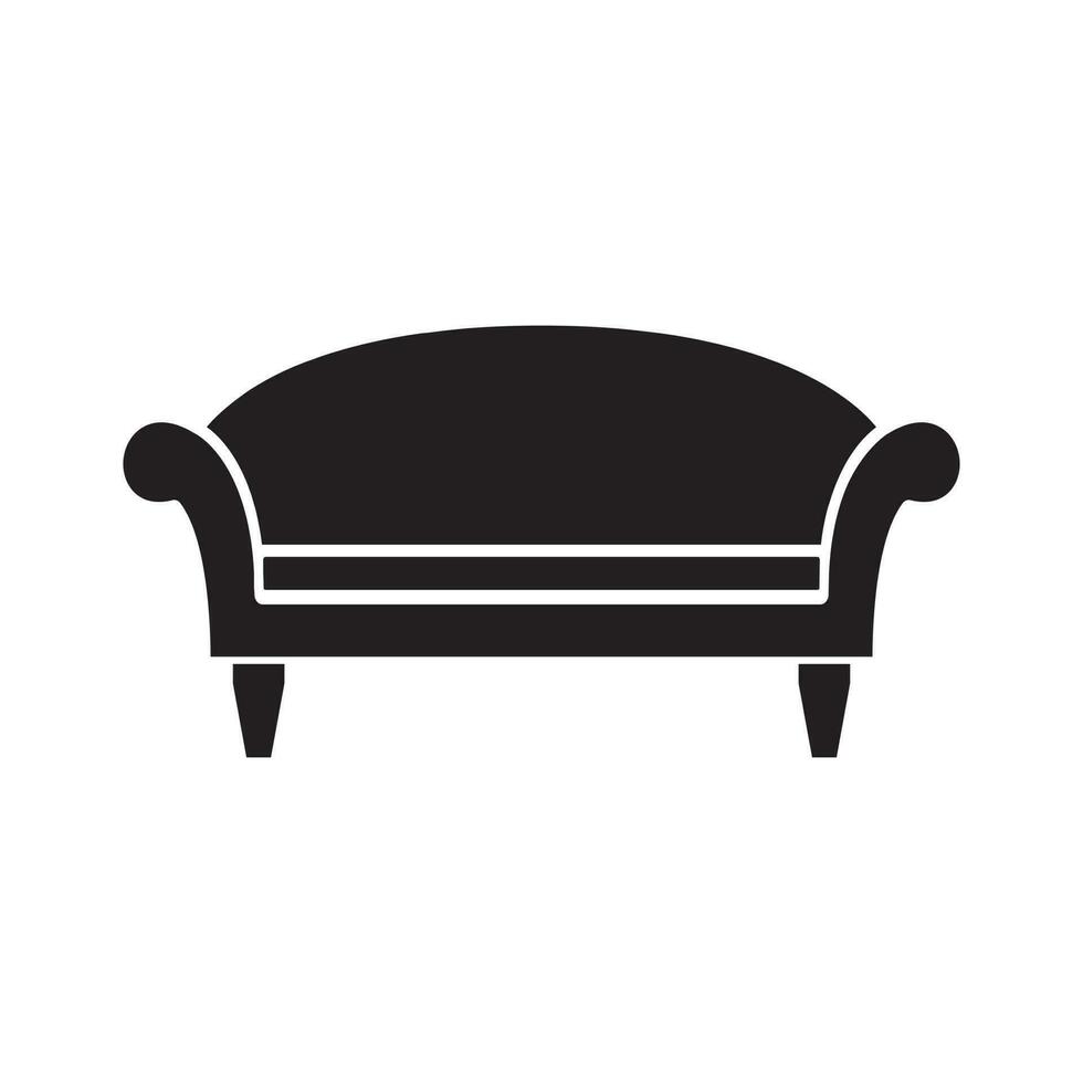 meubelicoon vector. fauteuil illustratie teken. sofa symbool of logo. vector