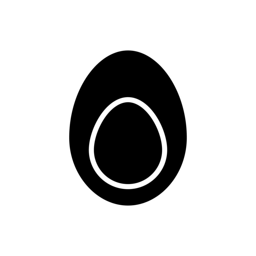 eieren icoon vector. gebakken eieren illustratie teken. voedsel symbool. kip logo. vector